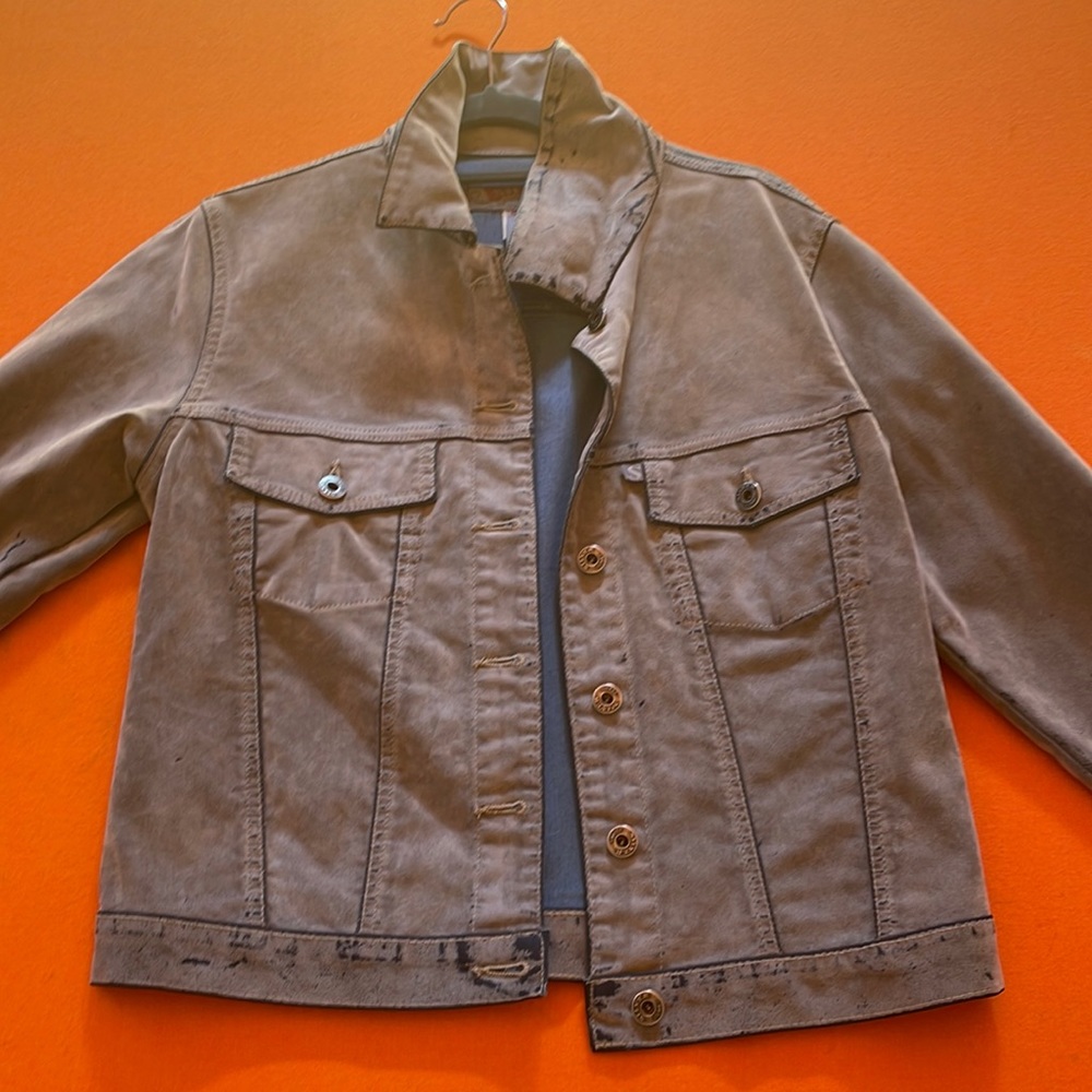 Brushed cotton jacket